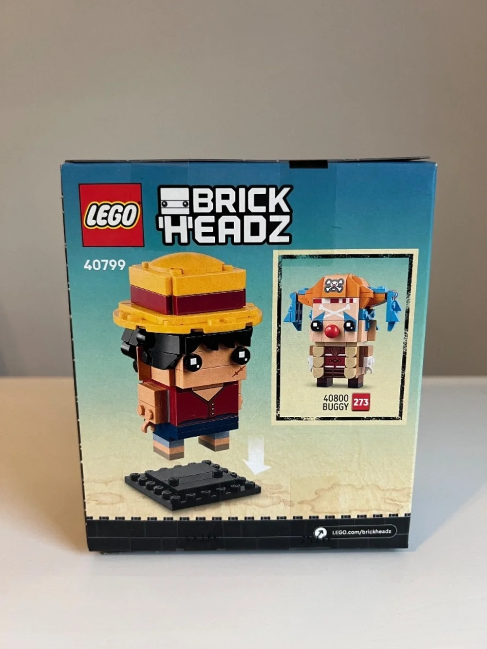 Lego 40799 Brickheadz Monkey D. Luffy figure